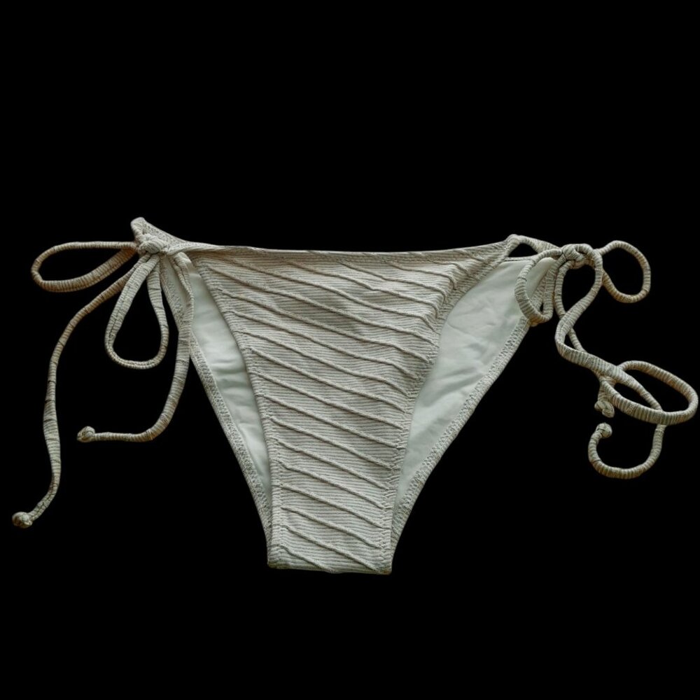 Koral Bikini Bottoms Hip Tie Shimmery Gold